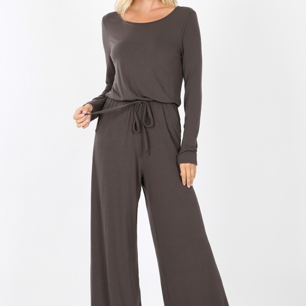 Charcoal Jumpsuit